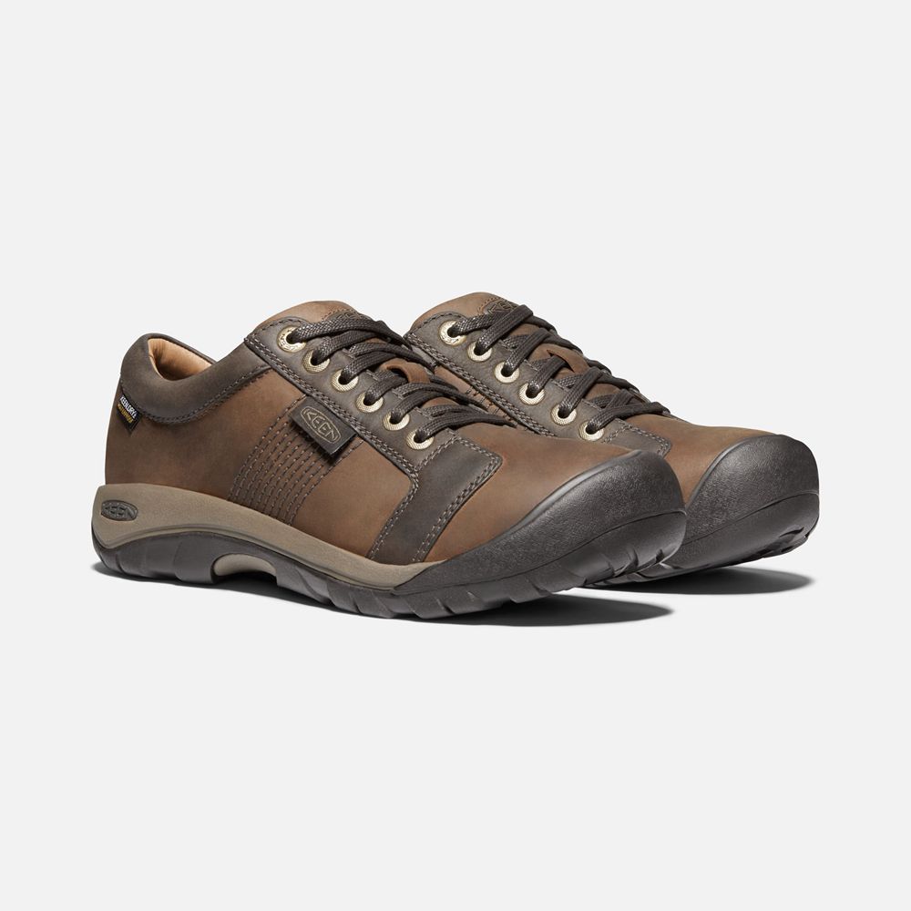 Baskets Keen Homme Marron | Austin Waterproof | OZXTL-7306